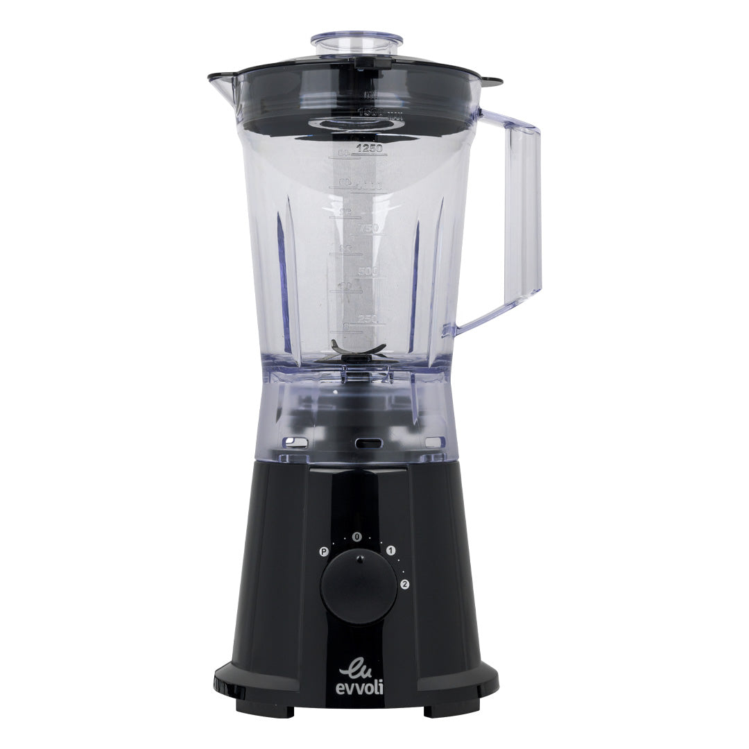 خلاط بوعاء زجاجي من إيڤولي | 1500W 1.5 L