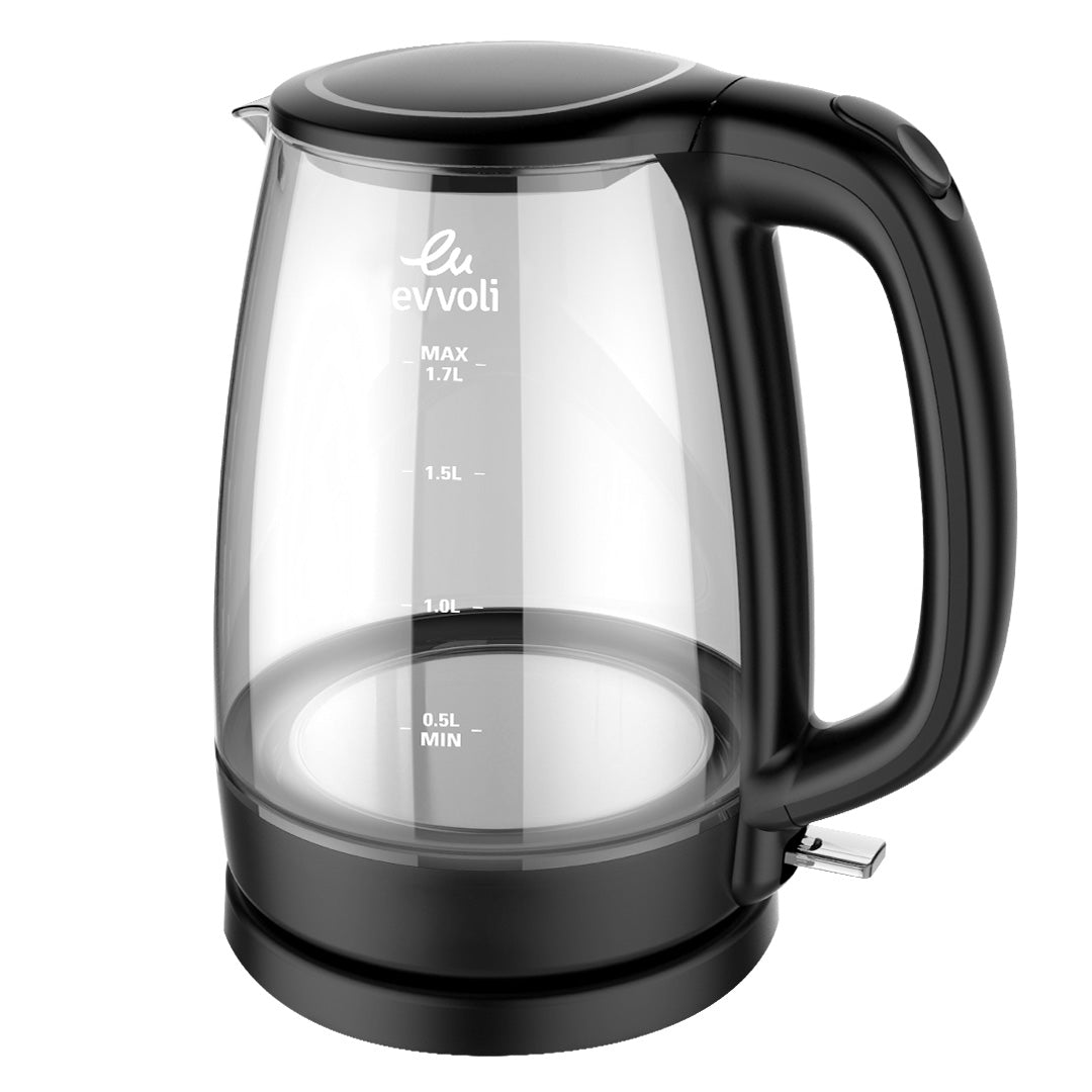 Evvoli Kettle with Glass Body | 2200W | 1.7L