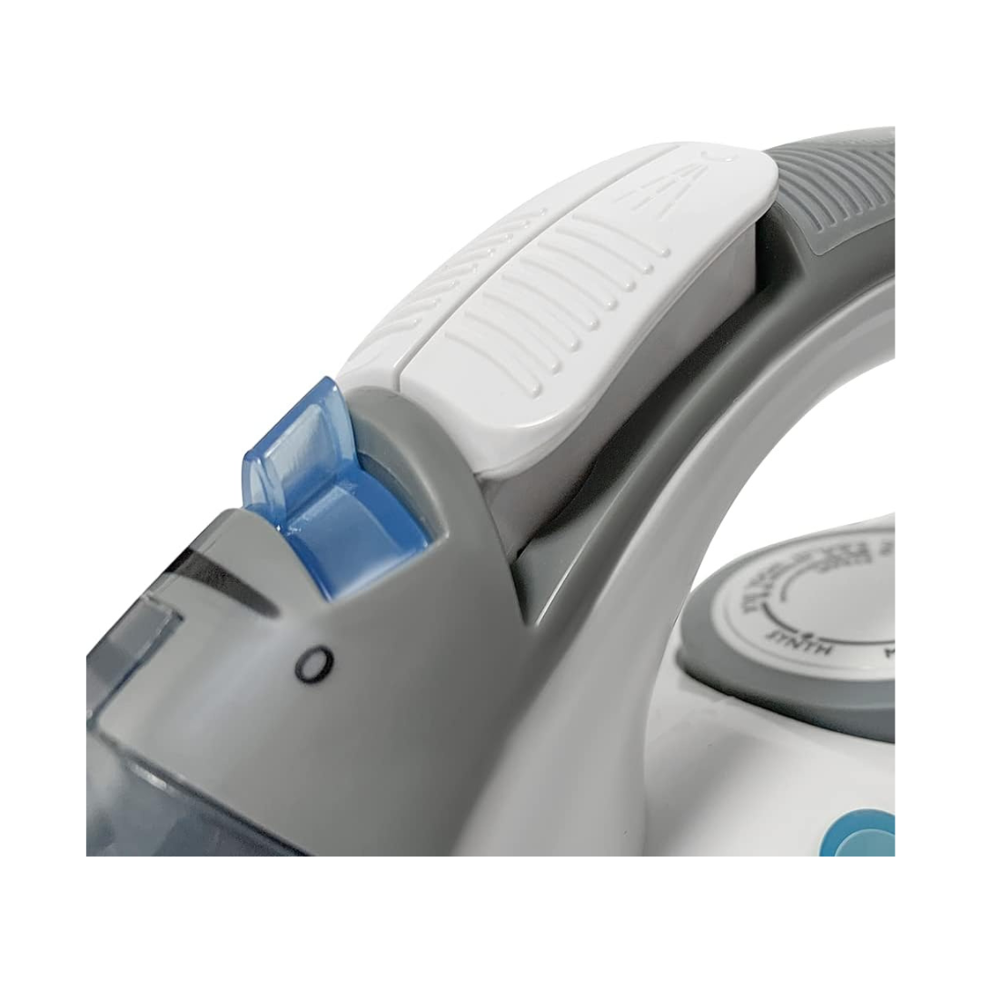 Evvoli Steam Iron With Ceramic Soleplate, Auto Shut-Off , and Anti-Drip Function | 2400W | 320ml