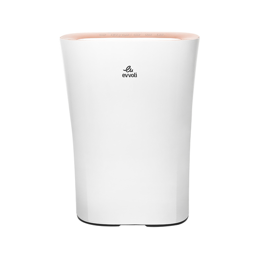 Evvoli Air Purifier With With  5-Layer Filters True HEPA Control Light Sensor