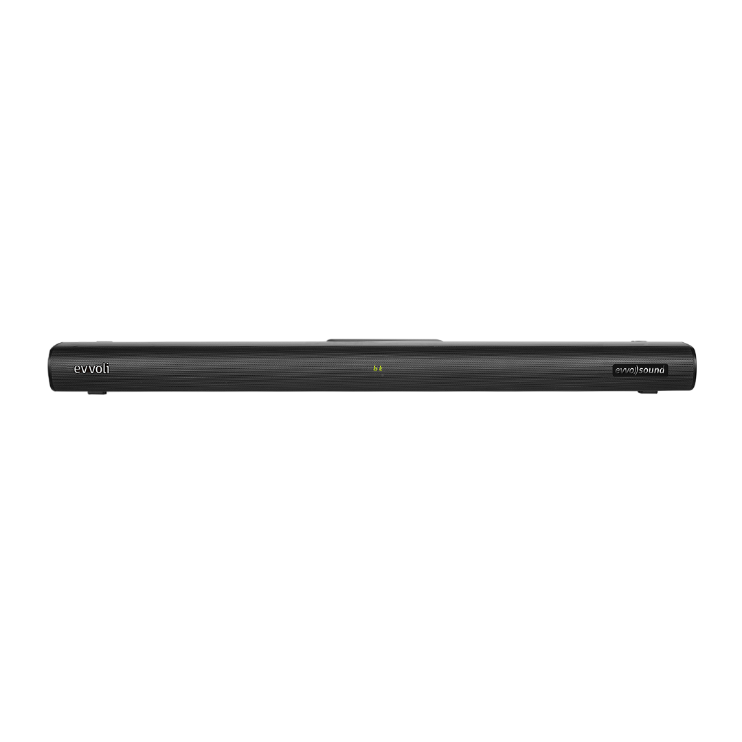Evvoli Single Soundbar with Bluetooth And LED Display | 120W | 2 ch