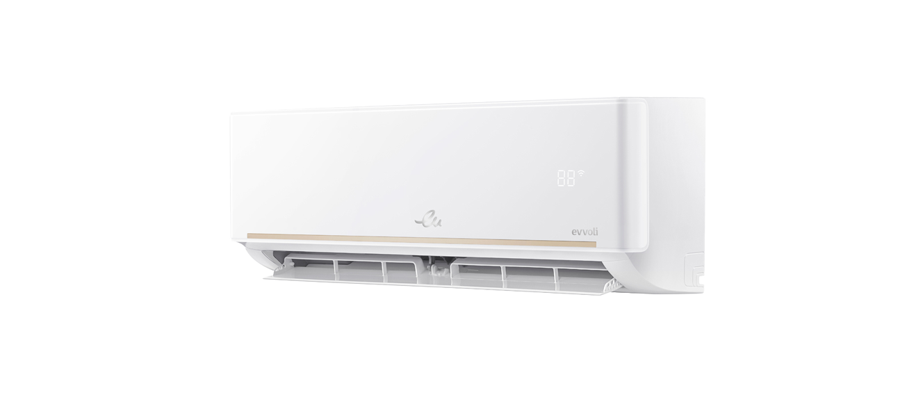 Evvoli Split AC 18000 BTU, A++ Inverter, Fast Cooling & Heating, R32 Gas EVDC-18K-EU-1