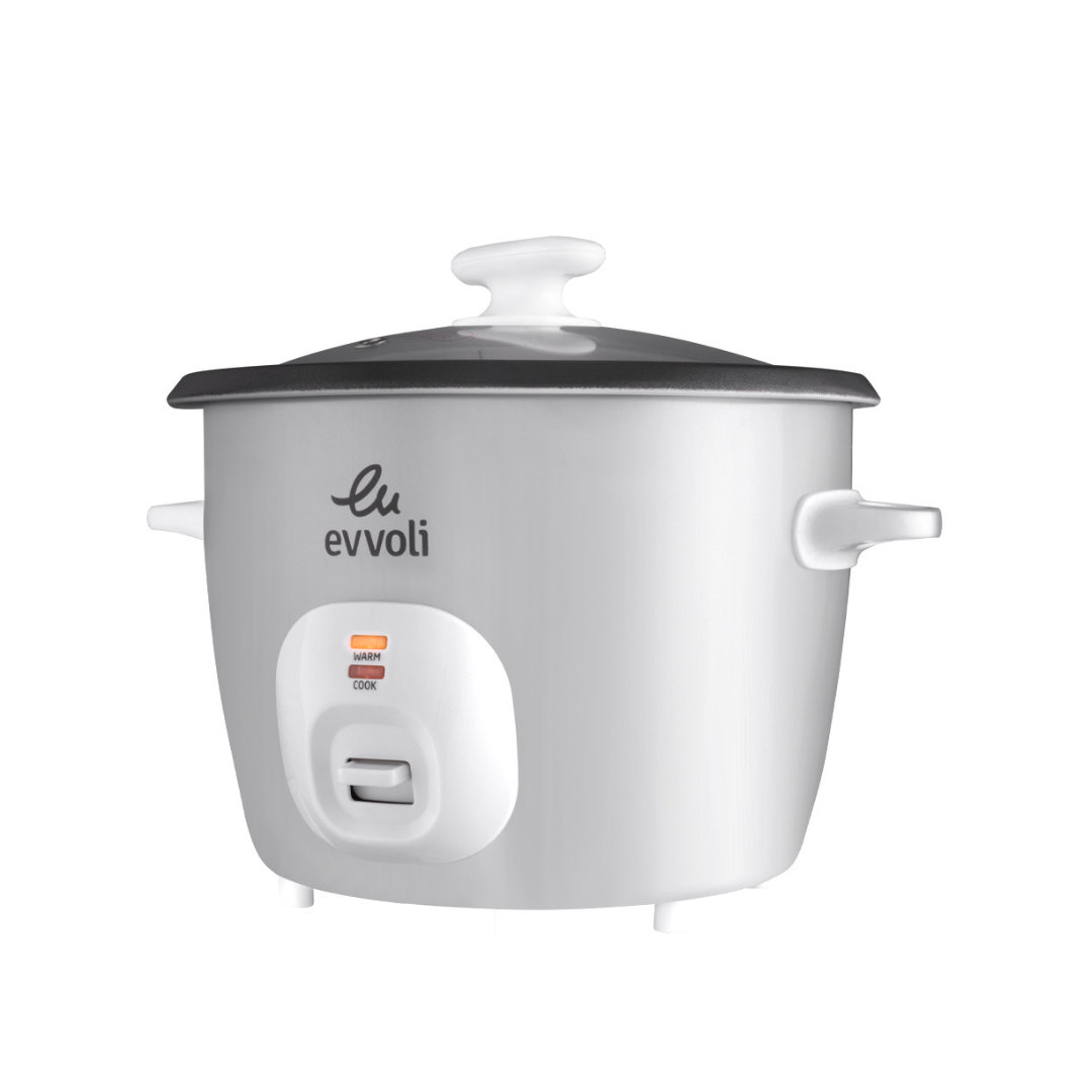 Evvoli 2 in-1 Rice Cooker with Steamer | 700W | 4.5L