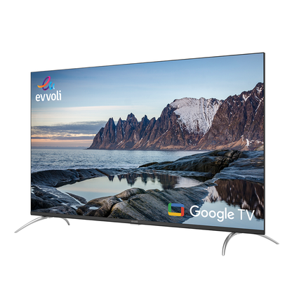 شاشة تلفاز ذكية من إيڤولي بحجم 43 بوصة، بنظام Google، بدقة FHD LED مع Dolby Atmos | 43EV200DG