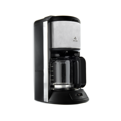 Evvoli Coffee Maker With Glass Carafe | 1000W | 1.2L