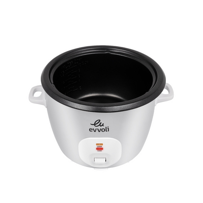 Evvoli 2 in-1 Rice Cooker with Steamer | 700W | 4.5L