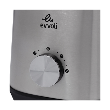 Evvoli Blender with Glass Bowl Ice Crusher | 1000W | 1.5L