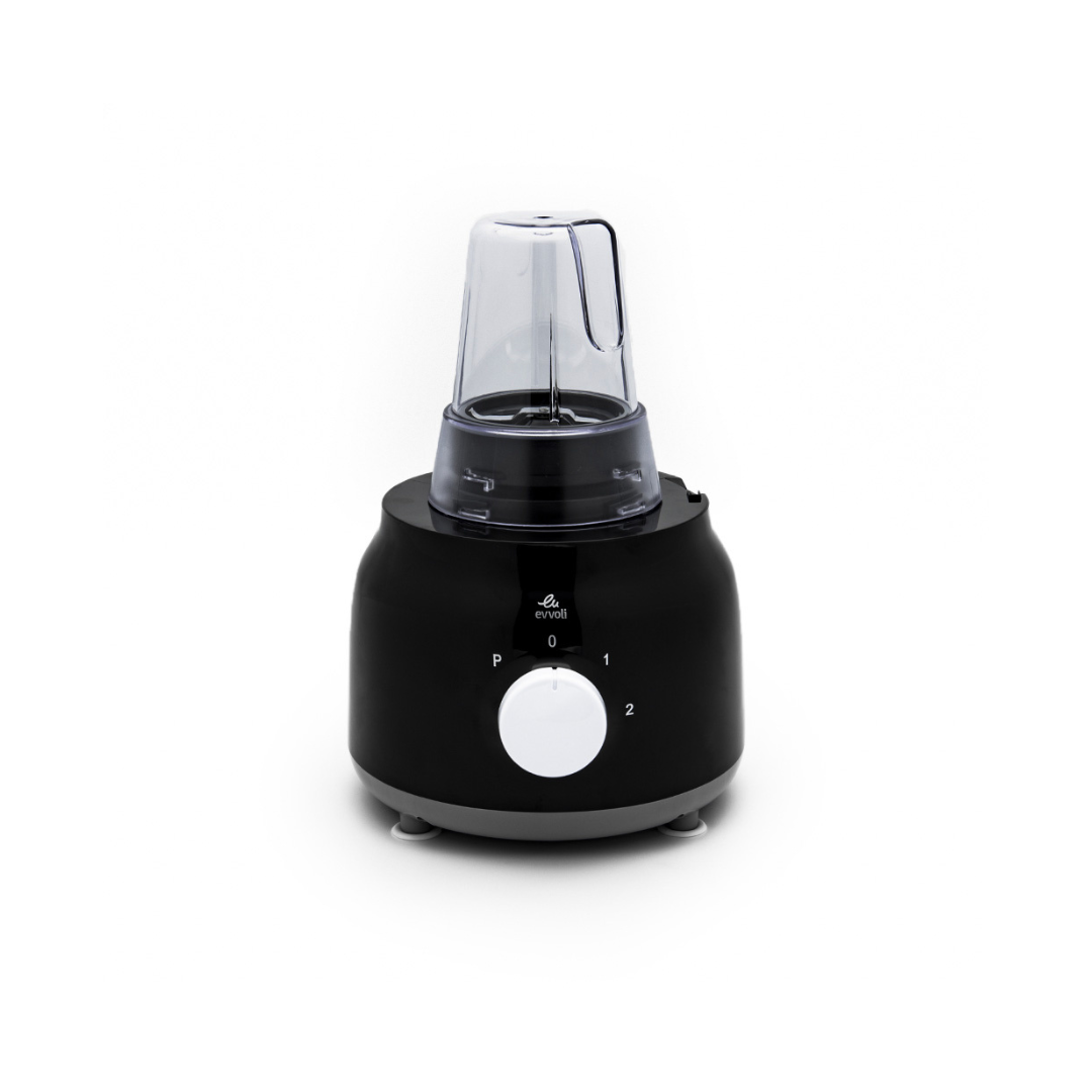 Evvoli Food Processor with Blender and Grinder | 600W | 2L