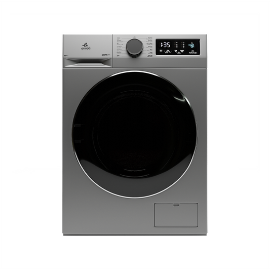 غسالة ملابس من إيڤولي بتحميل امامي 8 كيلو