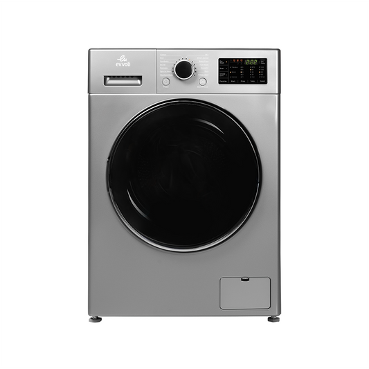 غسالة ملابس من إيڤولي بتحميل امامي وبتقنية اقتصادية 8 كيلو